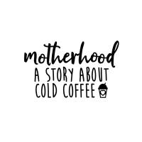 Bügelbild I Motherhood Story about cold I Baby I Geburt I Geschenk I Muttertag I Familie I Liebe Bild 1