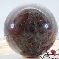 GROSSE ROTE CORDIERIT 83 mm Edelstein Kugel, Meditation und Heilsteine, glänzende Kugel, Wunderbarer Kristall Bild 3