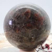 GROSSE ROTE CORDIERIT 83 mm Edelstein Kugel, Meditation und Heilsteine, glänzende Kugel, Wunderbarer Kristall Bild 5