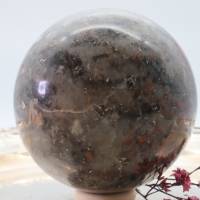 GROSSE ROTE CORDIERIT 83 mm Edelstein Kugel, Meditation und Heilsteine, glänzende Kugel, Wunderbarer Kristall Bild 7