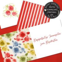 FREEBIE | Quadratische Karte | DIY zum selbst drucken | PDF Datei Bild 1