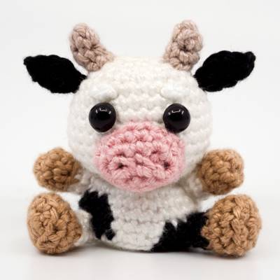 Mini Kuh Häkelanleitung | Amigurumi PDF Anleitung