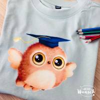 Kids Shirt - Schulkind | Einschulungsshirt | Eule | Einschulung Geschenk | Erste Klasse | 100% Baumwolle | Bild 2
