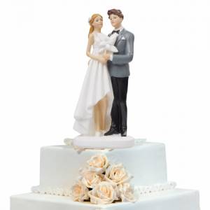 XL Figur zur Hochzeit | Brautpaar | Deko Tortenfigur | Hochzeitsfigur Bild 1
