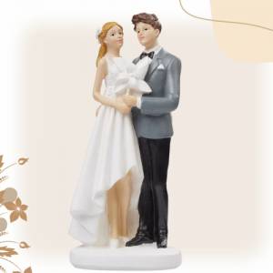 XL Figur zur Hochzeit | Brautpaar | Deko Tortenfigur | Hochzeitsfigur Bild 5