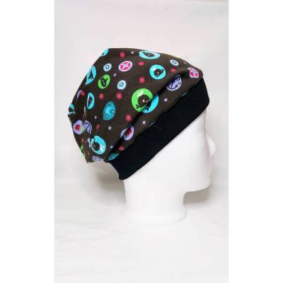 Beanie Mütze mit Wassermotiven