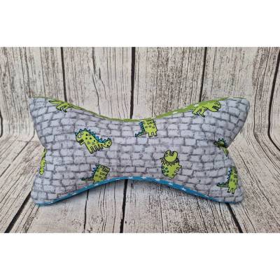 Leseknochen für Kinder ~ Sterne blau rot grün ~ Buchstütze ~ Lesekissen ~ Deko Kissen ~ Einschulung