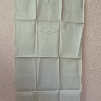 2 Leinen Damast Handtücher/Tischläufer mit Monogramm aus den 20er Jahren