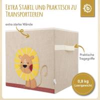 Personalisierte Aufbewahrungsbox Löwe passend Ikea | Korb für Spielsachen Personalisierte Kinderzimmerdeko Spielzeug Au Bild 6