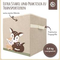 Personalisierte Aufbewahrungsbox Rehe passend Ikea | Korb für Spielsachen | Personalisierte Kinderzimmerdeko Spielzeug A Bild 3