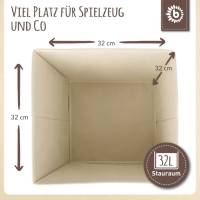 Personalisierte Aufbewahrungsbox Rehe passend Ikea | Korb für Spielsachen | Personalisierte Kinderzimmerdeko Spielzeug A Bild 4