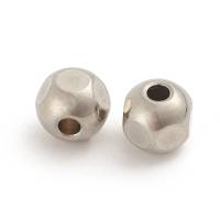 10 Perlen, Edelstahl, Edelstahlperlen, 5 mm Bild 1