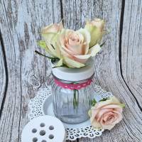 Blumenretter klein, aus Keraflott ~ Vasenaufsatz für Blumen ~ Lochdeckel ~ Vasendeckel Bild 1