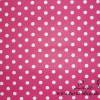 8,80 EUR/m Stoff Baumwolle Punkte weiß auf pink, fuchsia 6mm Bild 2