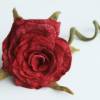 Rosenblüte handgefilzt aus feinster Wolle Bild 2