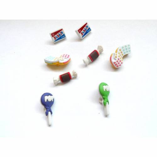 Dress it Up Knöpfe Kinderknöpfe Buttons Kunststoffknöpfe Penny Candy