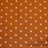 9,30 EUR/m Stoff Baumwolle Punkte weiß orange 8mm Ökotex Bild 3