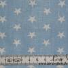 9,50 EUR/m Stoff Baumwolle Sterne weiß auf hellblau 10mm Bild 3