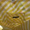 Shopper XL - Wendetasche - super fürs Shopping - Einkaufstasche - Schwimmbadtasche -  gelb weiß - Dreiecke Bild 2