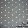9,50 EUR/m Stoff Baumwolle Punkte weiß beige 8mm Ökotex Bild 3
