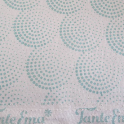 Laminierte Baumwolle, Wachstuch  - Tante Ema - Farbzirkel mint(1m/13,-€)