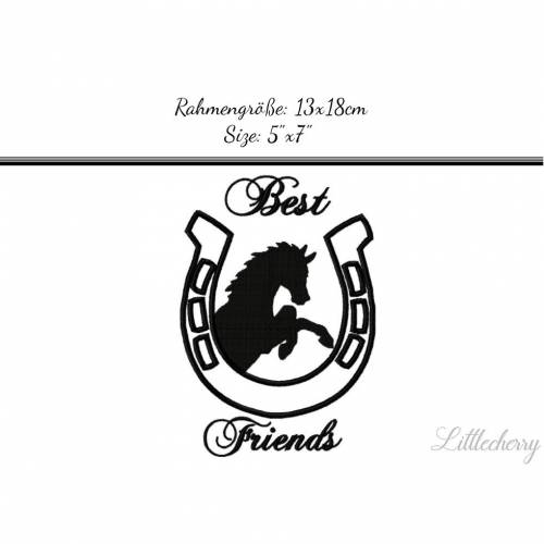 Stickdatei "Best Friends" 13x18