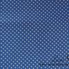 8,90 EUR/m Stoff Baumwolle - Punkte weiß auf blau / royalblau 2mm Bild 3