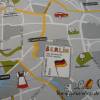 13,90 EUR/m Dekostoff Berlin Stadtplan / Straßenkarte / Tiergarten Bild 3