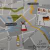 13,90 EUR/m Dekostoff Berlin Stadtplan / Straßenkarte / Tiergarten Bild 6