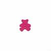 Kinderknöpfe Bären als Kunststoffknöpfe in pink 20 mm Bild 3
