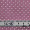 9,50 EUR/m Stoff Baumwolle Punkte weiß auf rosa 2mm Bild 3