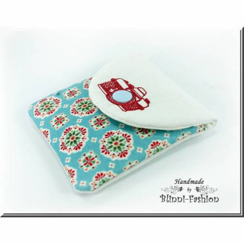 Objektivdeckel - Etui, kleineTasche für Kamera-Zubehör, Kameratasche zum Kameragurt, 