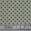 9,50 EUR/m Stoff - Baumwolle, Herzen grün auf weiß, Ökotex100 Bild 3