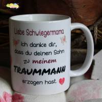 Tasse - Liebe Schwiegermama - Traummann Bild 1