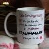 Tasse - Liebe Schwiegermama - Traummann Bild 2