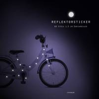 Reflektor Fahrradtattoos "Dots Punkte" 80 Stück reflektierende Aufkleber, Fahrrad, wasserfest Bild 1