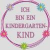 Stickdatei Ich bin ein Kindergartenkind / Blume und Stern Doodle Rahmen Set 563 Bild 1