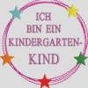 Stickdatei Ich bin ein Kindergartenkind / Blume und Stern Doodle Rahmen Set 563 Bild 2