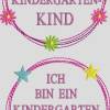 Stickdatei Ich bin ein Kindergartenkind / Blume und Stern Doodle Rahmen Set 563 Bild 3