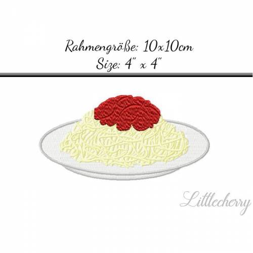 Stickdatei "Spaghetti" 10x10