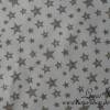 8,50 EUR/m Stoff Baumwolle Sterne beige / Cappuccino auf weiß Bild 4