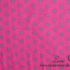 12,60 EUR/m Jersey Baumwolle Sterne grau auf pink Bild 2