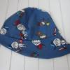 Jersey Sonnenhut - Sonnenmütze - Sommermütze - Sonnenschutz - KU 46-49 - Ritter - blau Bild 2