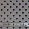 9,50 EUR/m Stoff Baumwolle Punkte dunkelblau - weiß Ökotex100 Bild 2