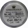 5000m - Maschinenstickgarn  "  Madeira Rheingold  -  Hellgrau  5811  "  100% Polyester Bild 2