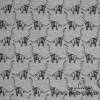 13,90 EUR/m Sweat Jersey Baumwolle Dino mini auf grau meliert Bild 3