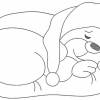 " Teddybär - Knuddelbär mit Schlafmütze " 16 x 26 + 20 x 30, bitte Format auswählen Bild 4