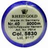 5000m - Maschinenstickgarn  "  Madeira Rheingold  -  Schieferblau  5830  "  100% Polyester Bild 2