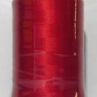 5000m - Maschinenstickgarn  "  Madeira Rheingold  -  kräftiges Rot  5838  "  100% Polyester Bild 1