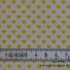 9,50 EUR/m Stoff - Baumwolle, Herzen gelb auf weiß, Ökotex100 Bild 4